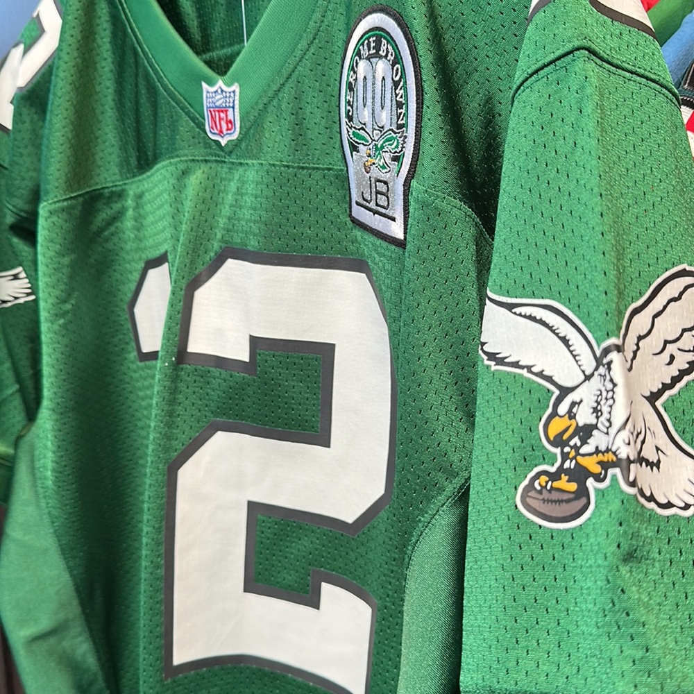 Randall Cunningham Philadelphia Eagles Mitchell & Ness 1992 Authentic NFL Jersey - Picture 3 of 10